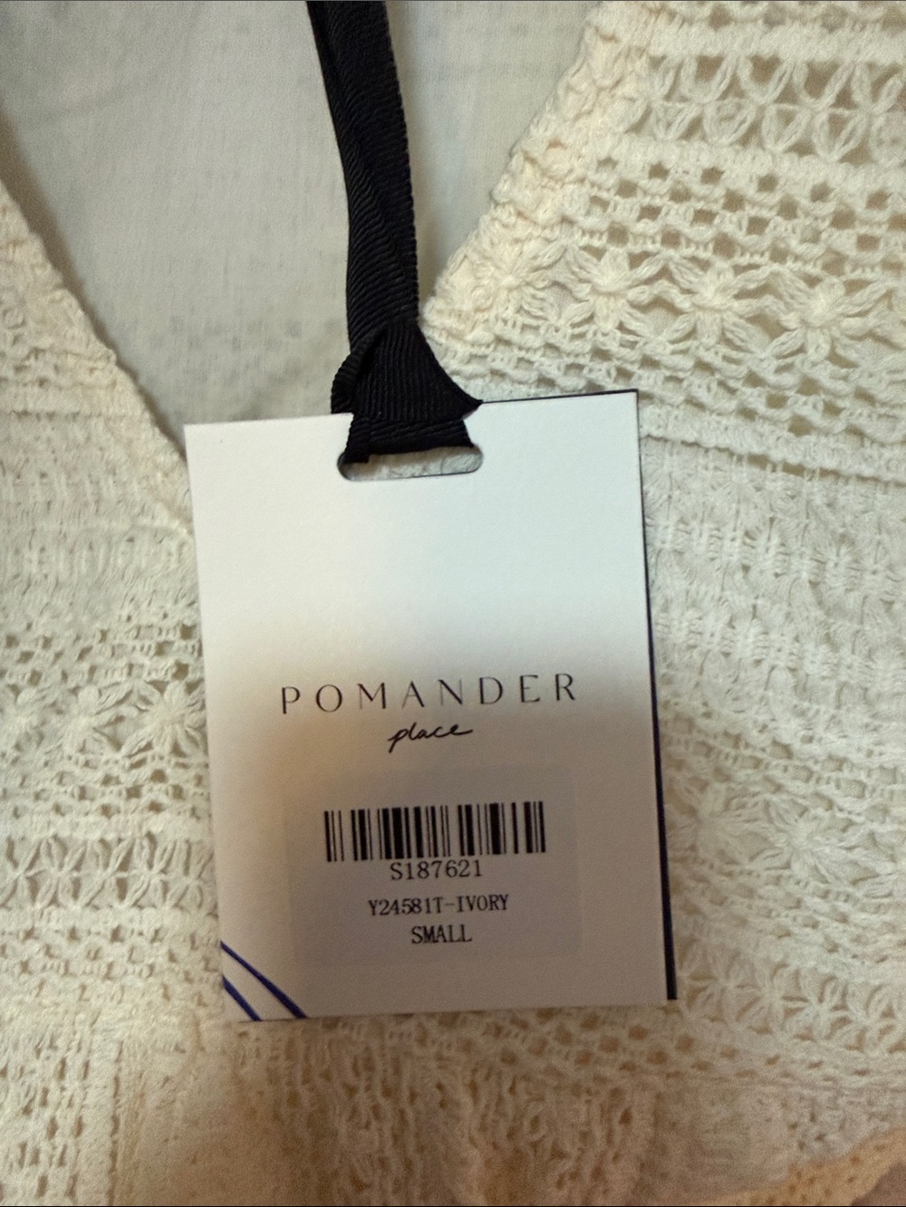 New with Tags Tuckernuck Pomander Place White Lace V-Neck Mini Dress - Picture 5 of 5